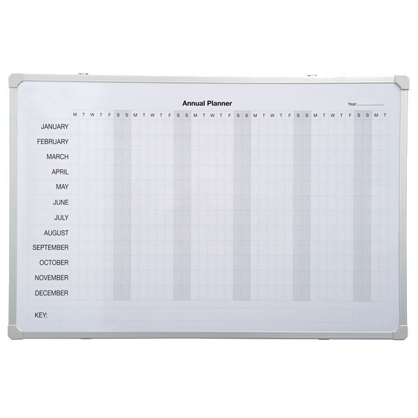 Year Planning Magnetic Whiteboard
